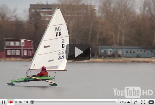 Eissegeln auf dem Kulki 2012
