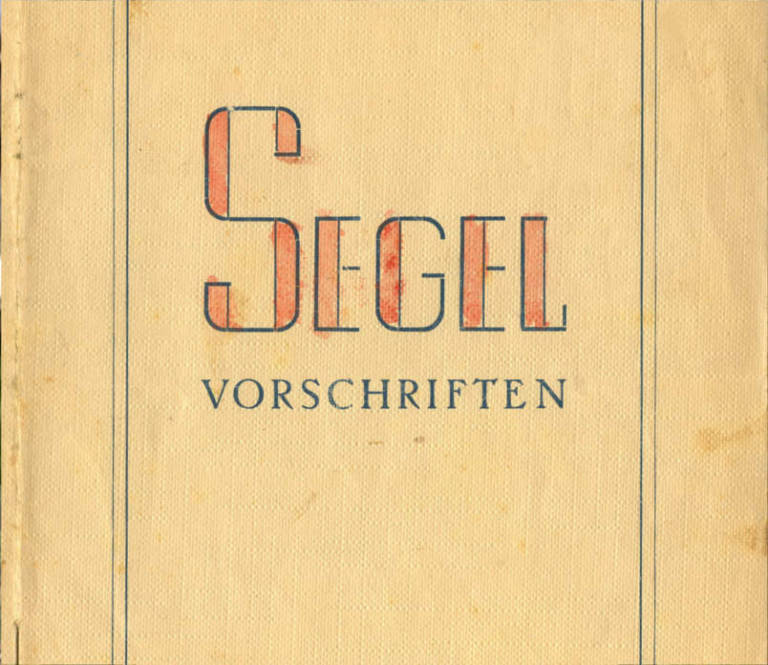 Segelvorschriften Elsterstausee  •  1951