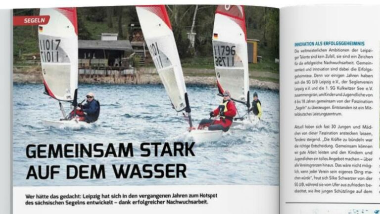 LVZ: Gemeinsam stark auf dem Wasser